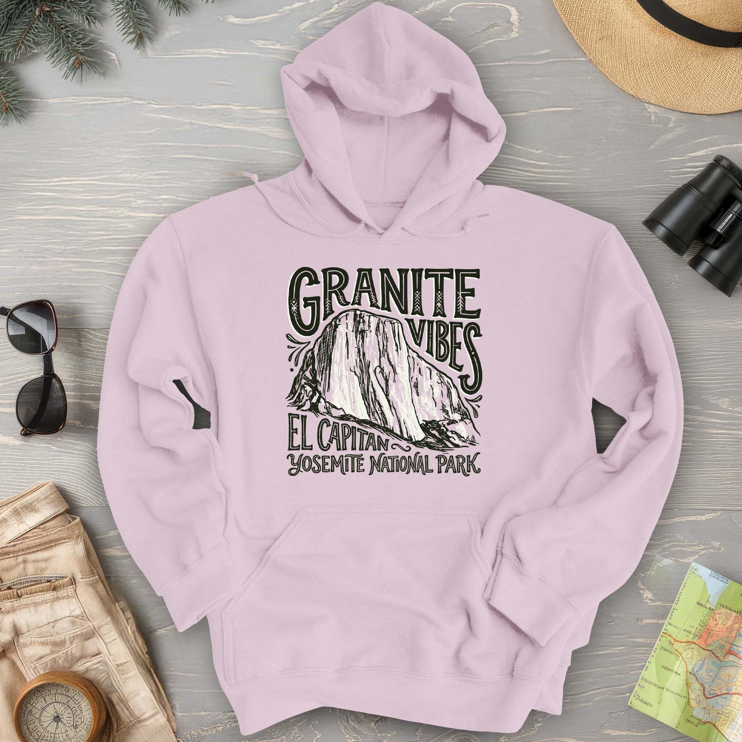 Granite Vibes Yosemite Hoodie