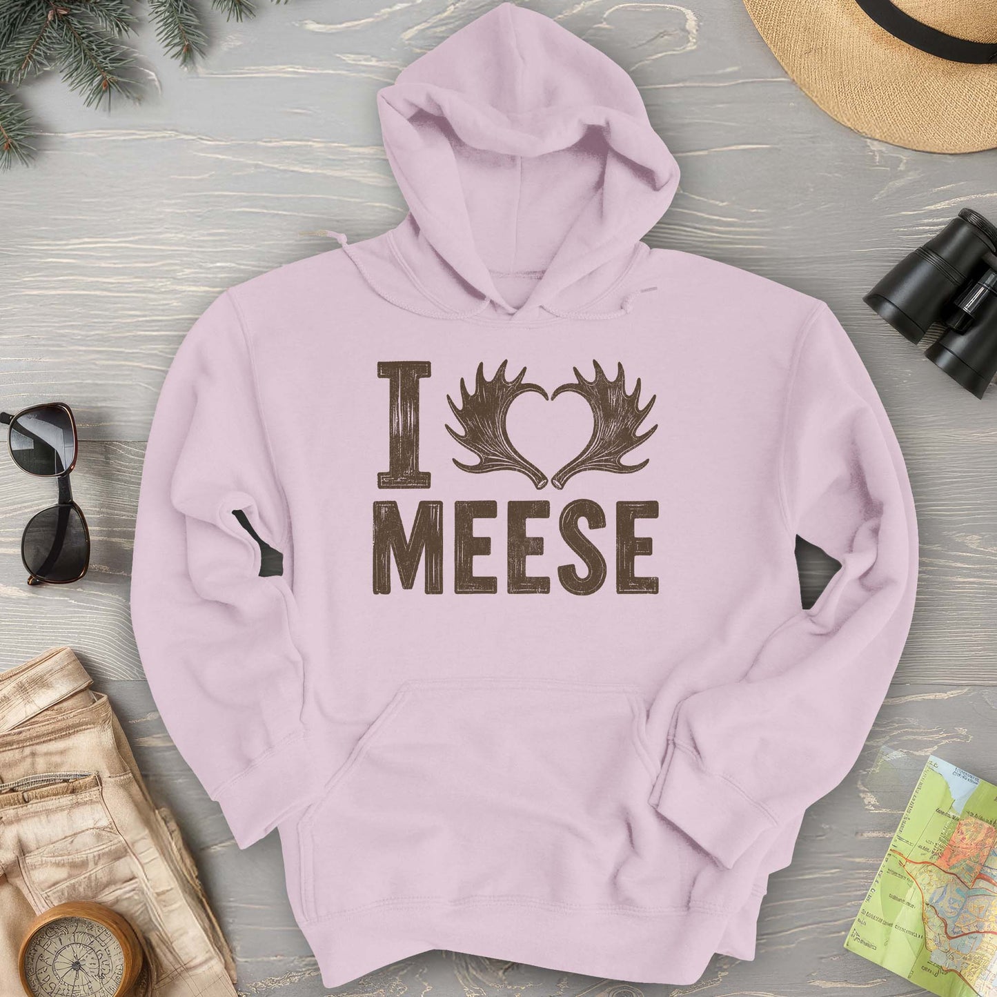 I Love Meese Hoodie