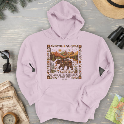 Going Home John Muir Hoodie