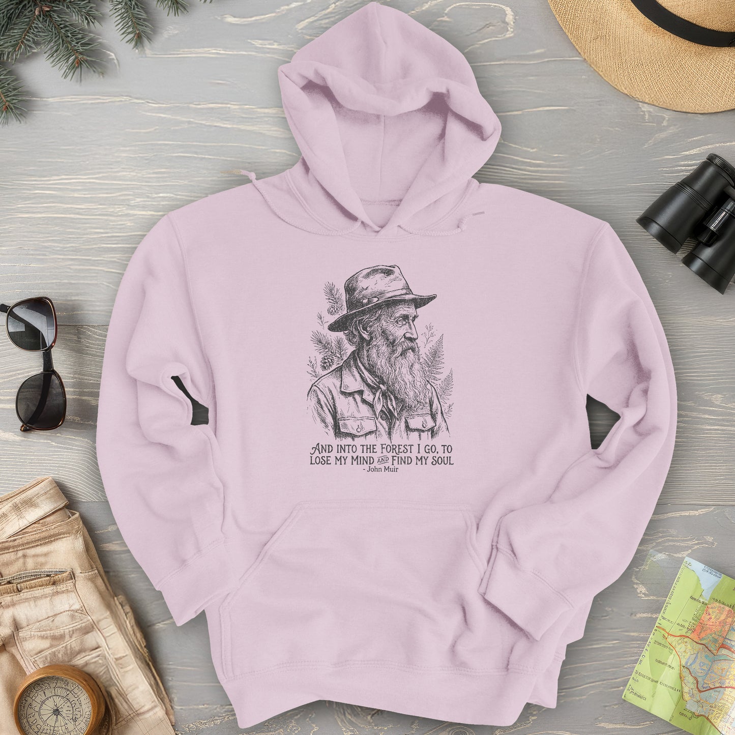 John Muir Forest Soul Hoodie
