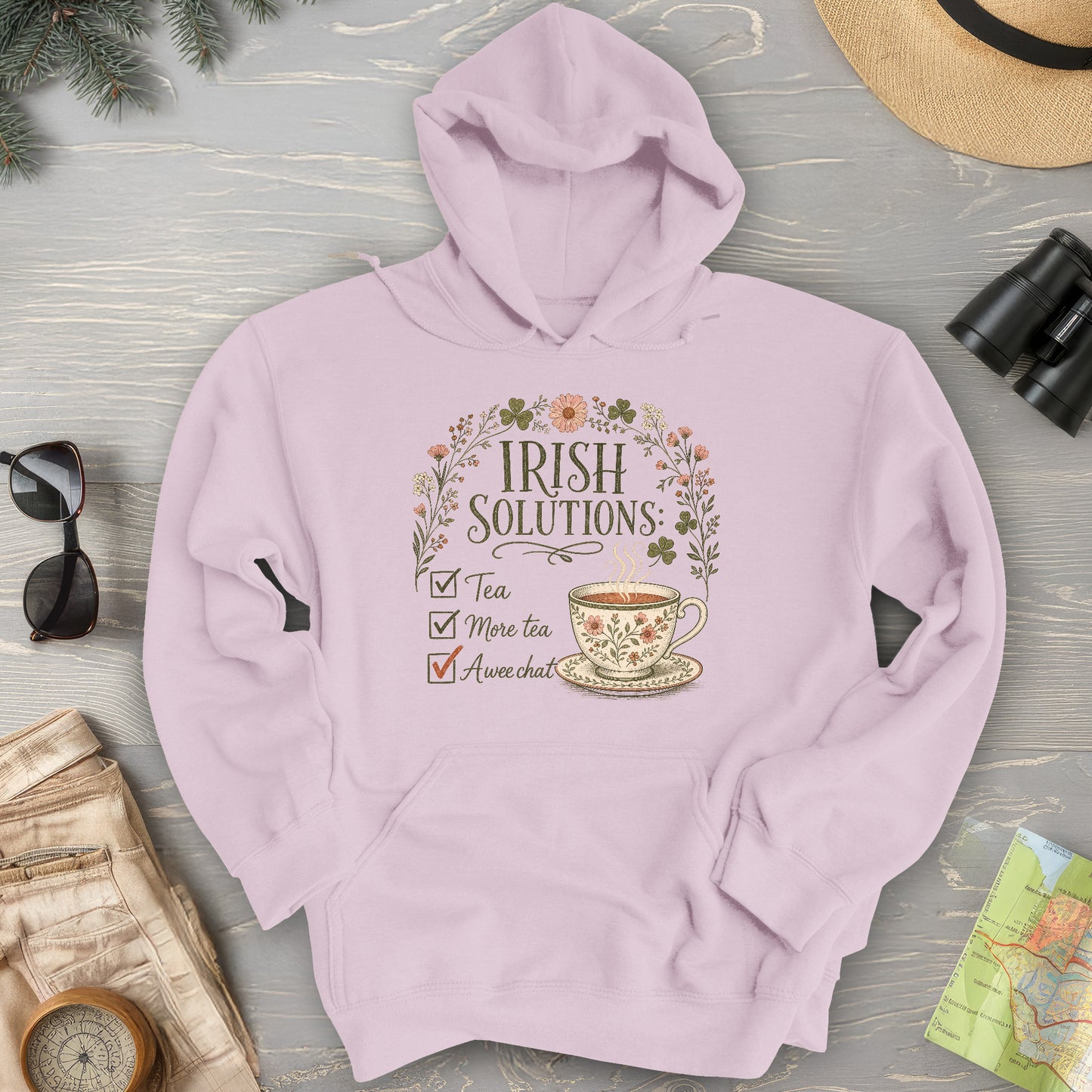 Irish Solutions Tea Cup Hoodie