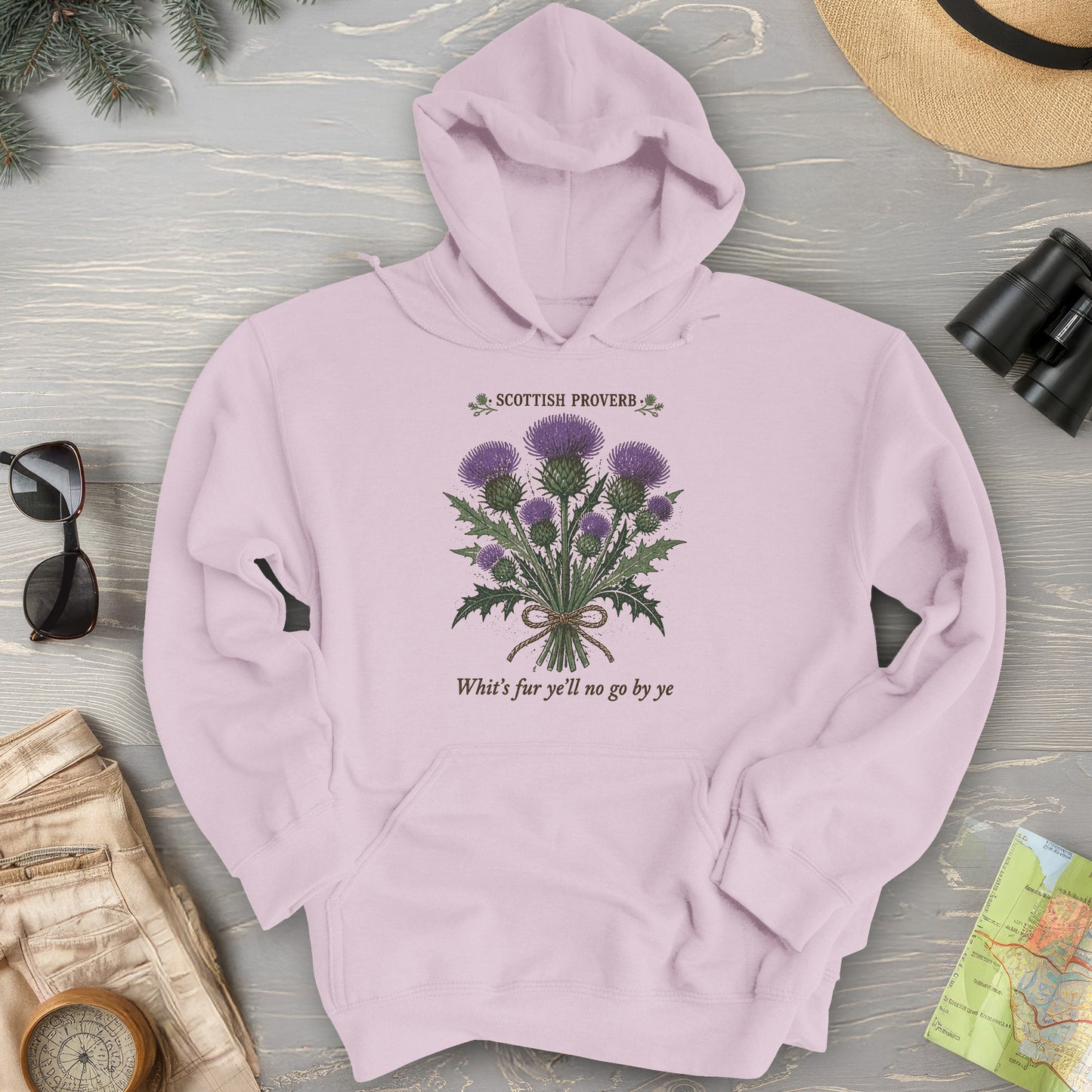 Scottish Proverb By Ye Hoodie