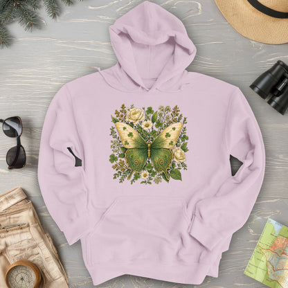 Irish Butterfly Floral Hoodie