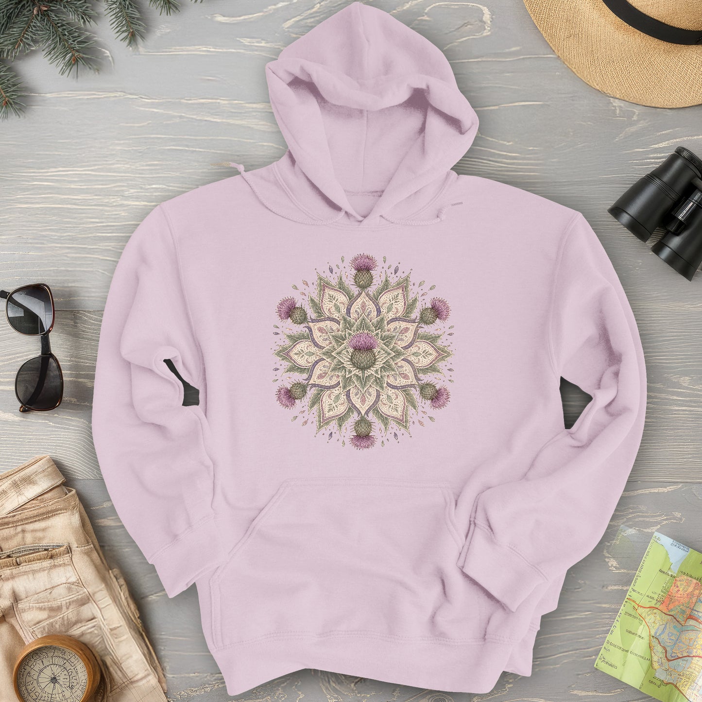 Thistle Mandala Hoodie