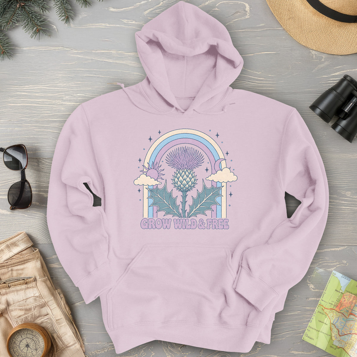 Wild & Free Thistle Hoodie