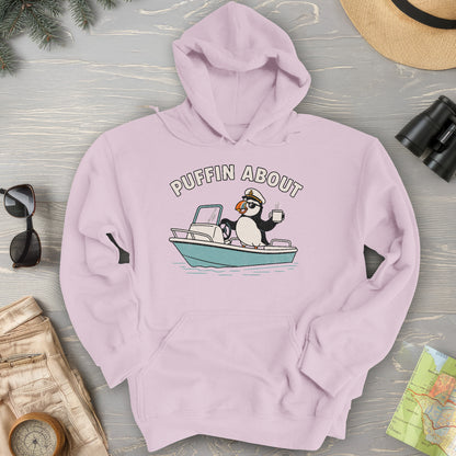 Puffin About Boat Hoodie