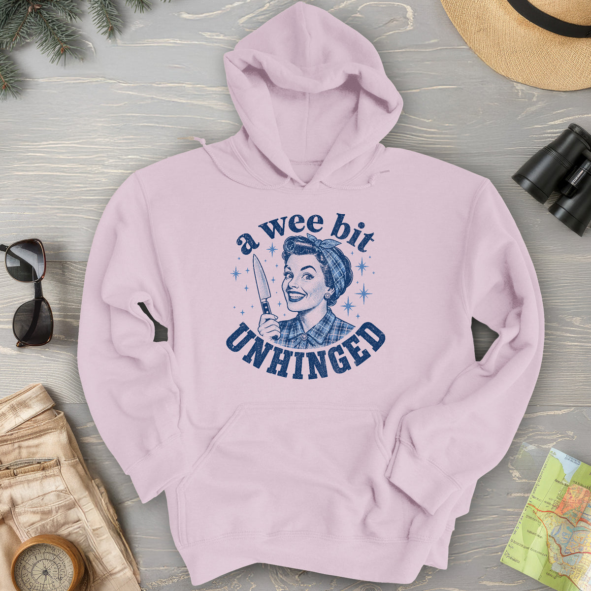 A Wee Bit Unhinged Hoodie