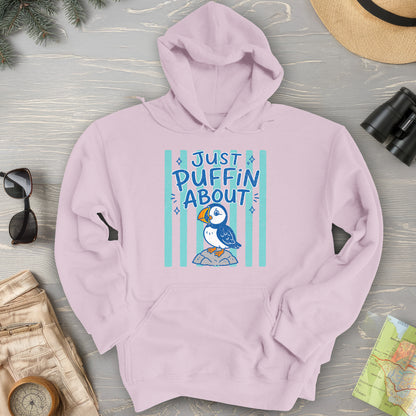 Just Puffin About Stripes Hoodie