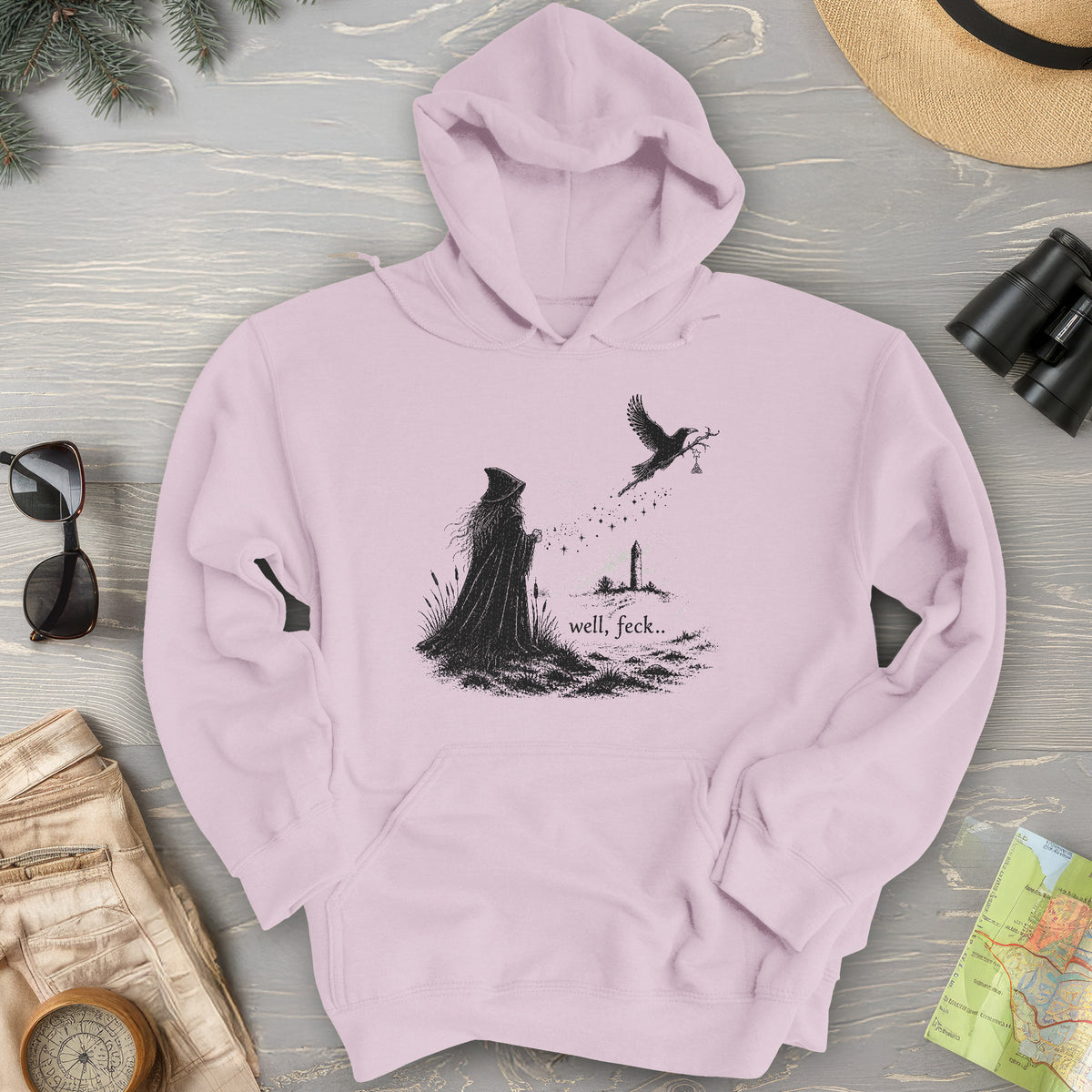 Well Feck Druid Hoodie