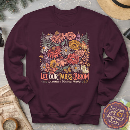 Let Our Parks Bloom Sweatshirt