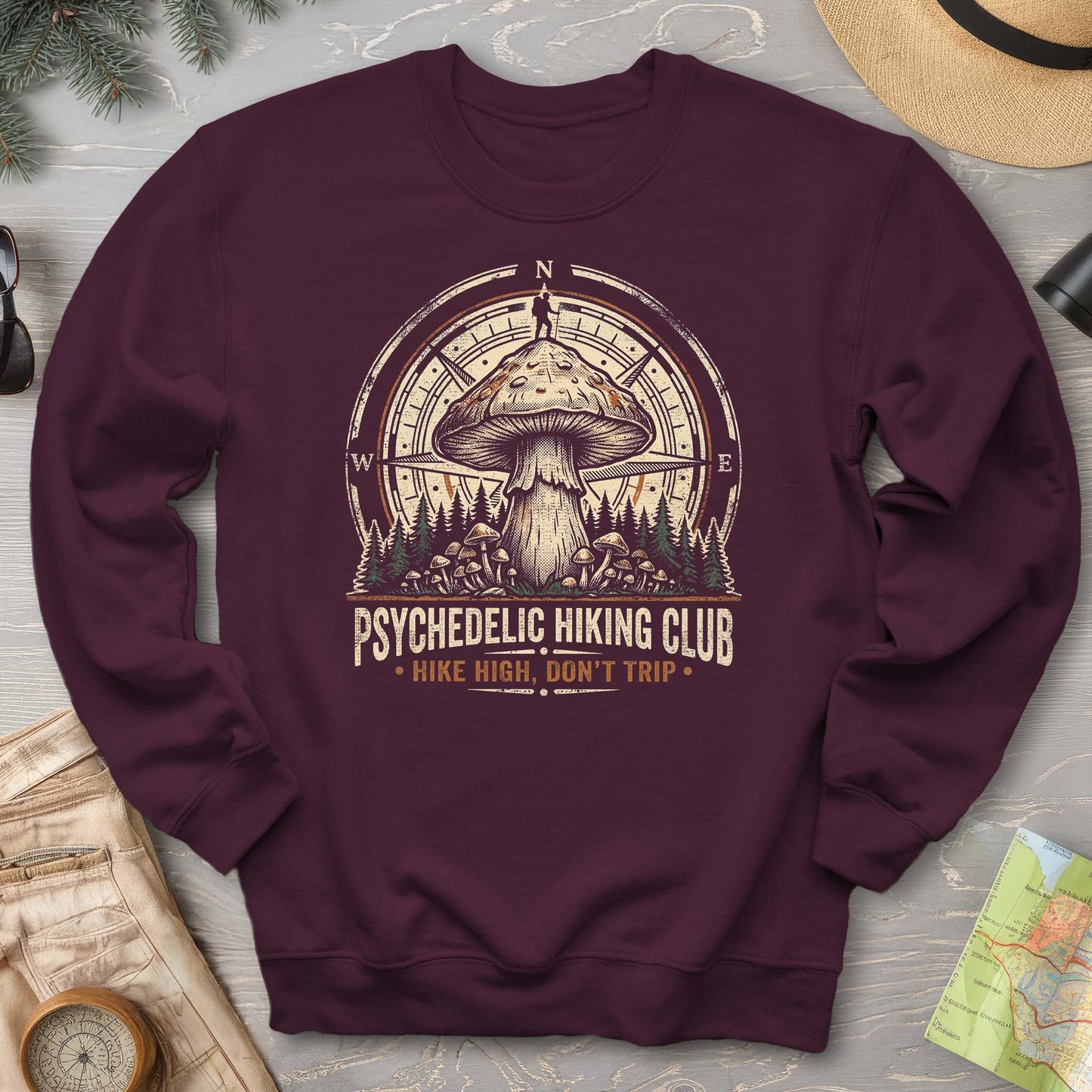 Psychedelic Hiking Club Sweatshirt