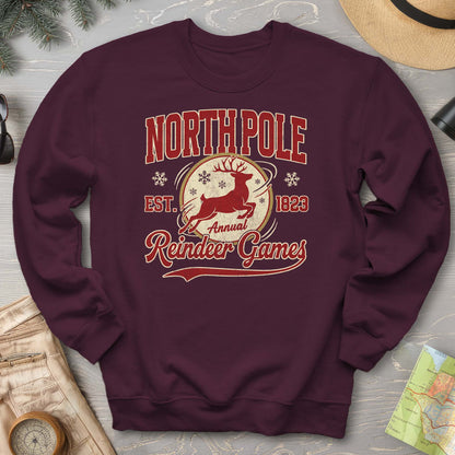 North Pole Annual Reindeer Games Sweatshirt