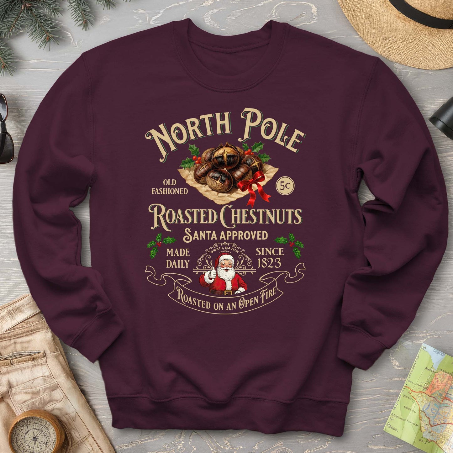North Pole Roasted Chestnuts Sweatshirt