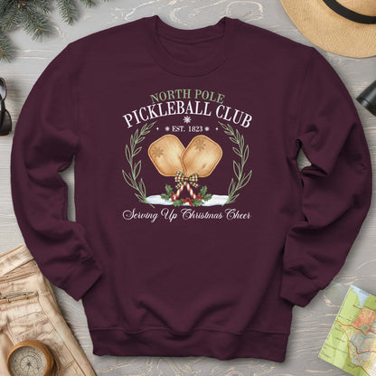 North Pole Pickleball Club Sweatshirt