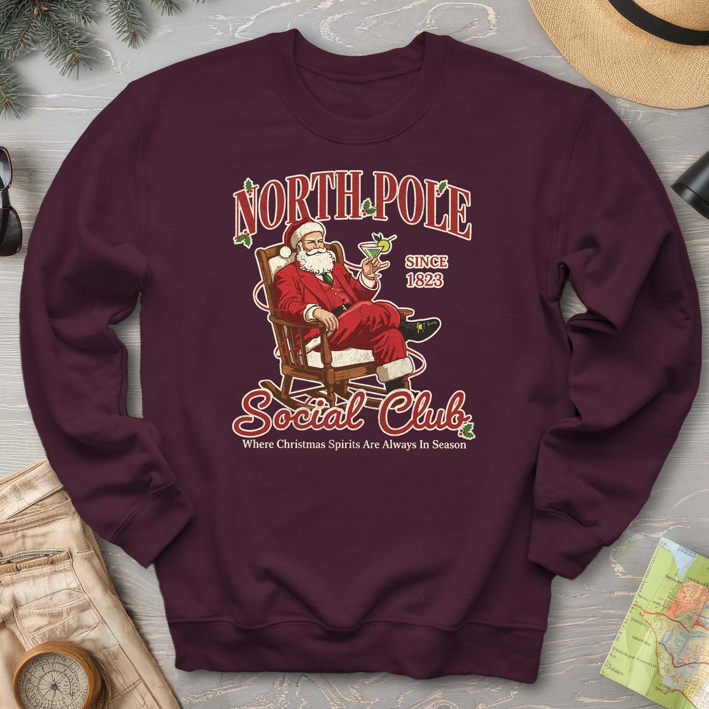 North Pole Social Club Sweatshirt