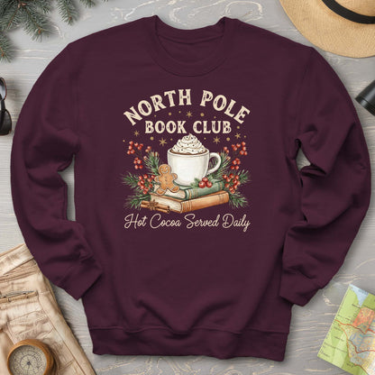 North Pole Book Club Sweatshirt