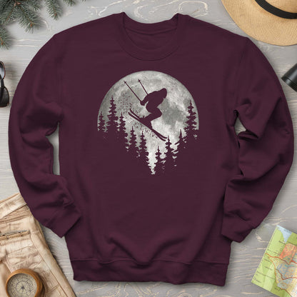 Bigfoot Ski Moon Sweatshirt