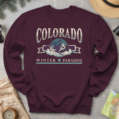 Colorado 90's Retro Ski Sprint Sweatshirt