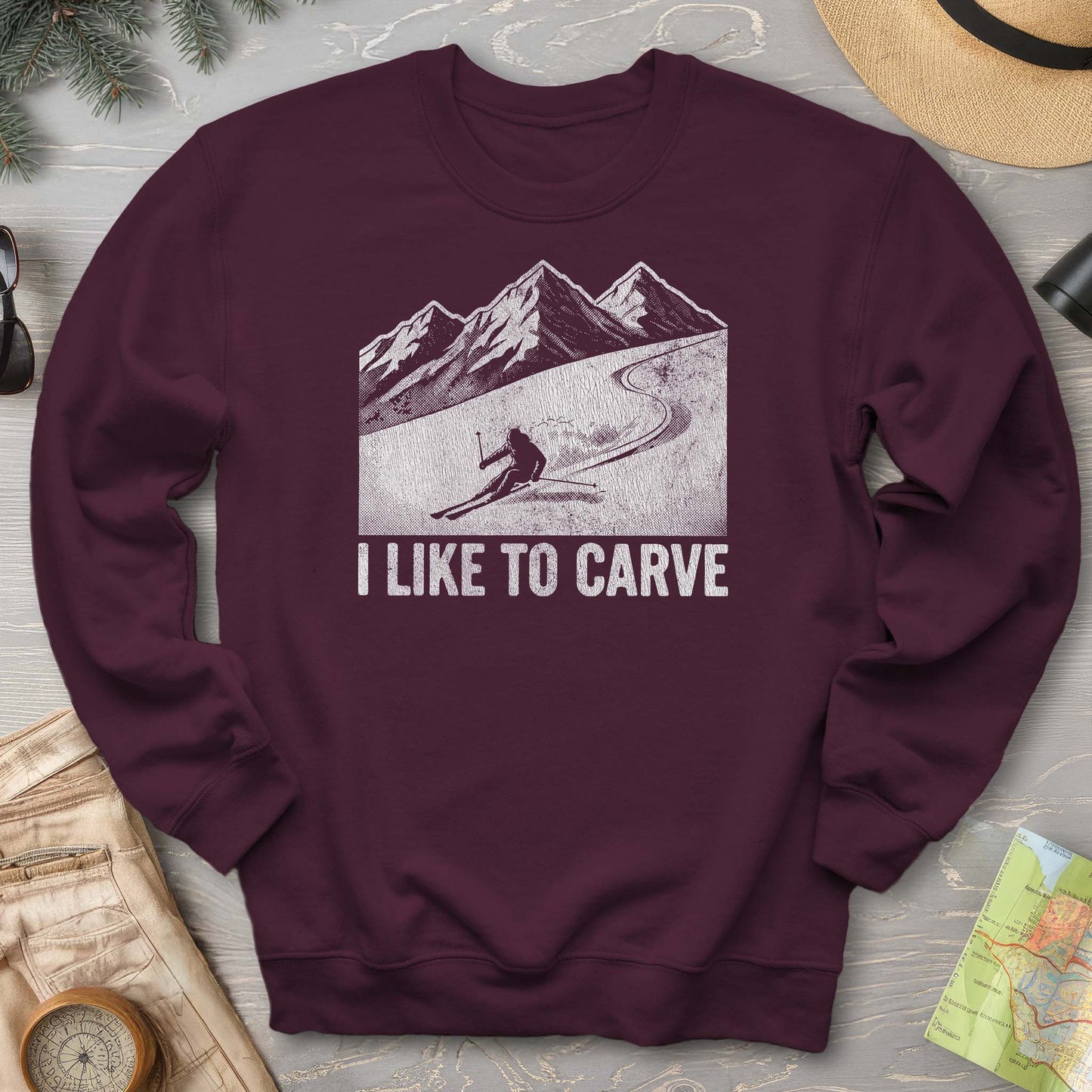 I Like To Carve Sweatshirt