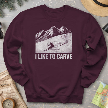 I Like To Carve Sweatshirt