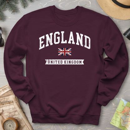 England Varsity Flag Sweatshirt