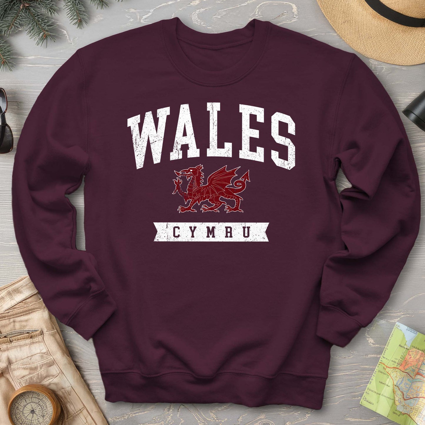 Wales Varsity Dragon Sweatshirt