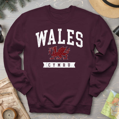 Wales Varsity Dragon Sweatshirt