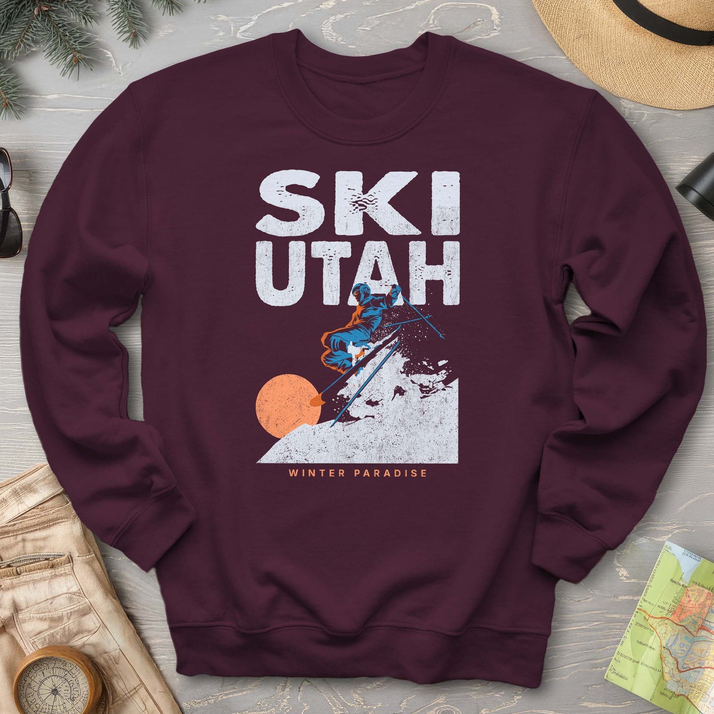 Ski Utah "Jump" Sweatshirt