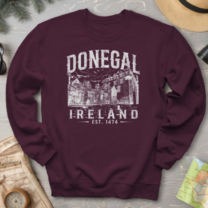 Donegal Ireland Vintage Print Sweatshirt