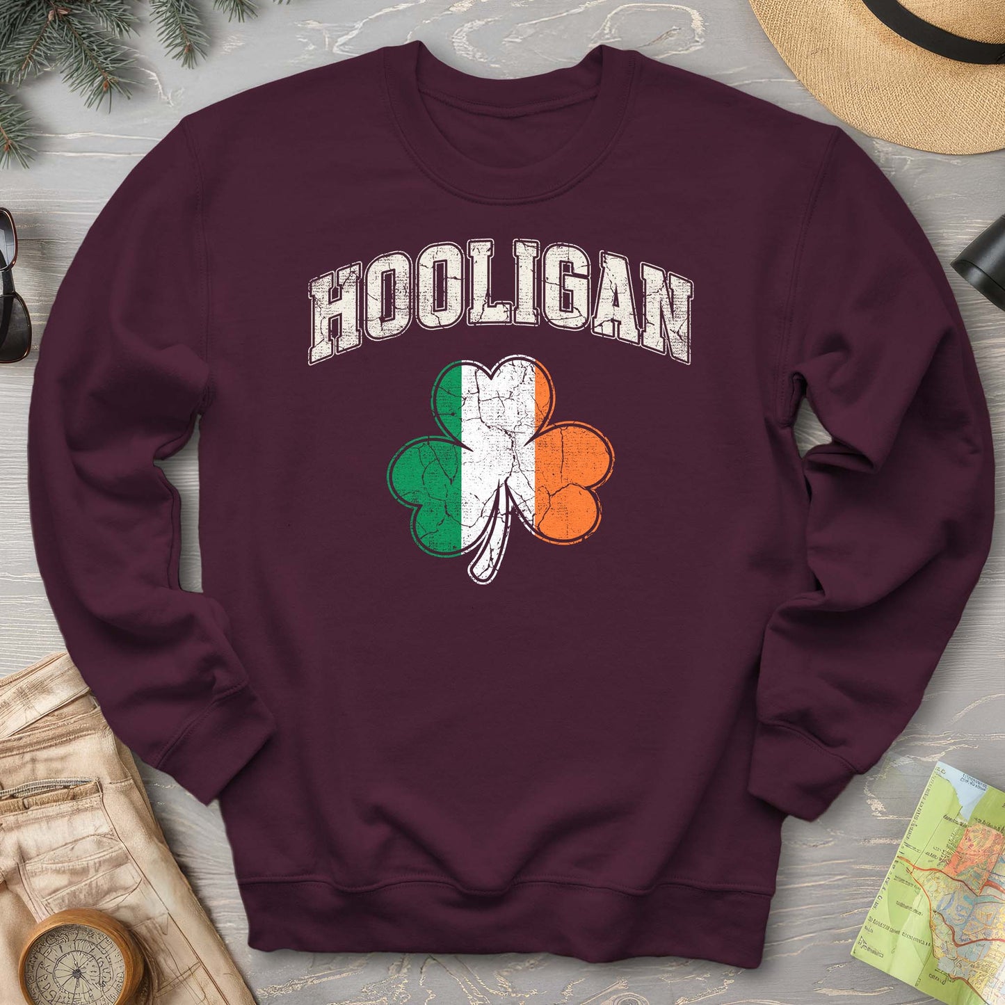 Hooligan Shamrock Sweatshirt