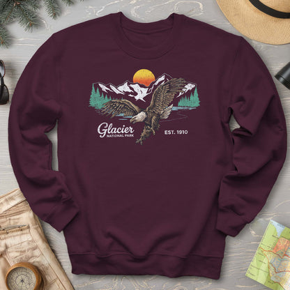 Glacier Bald Eagle Sweatshirt