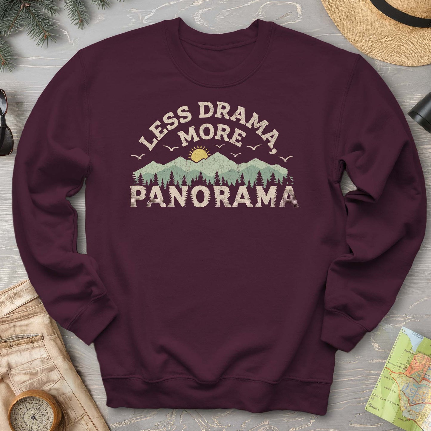 Less Drama More Panorama Sweatshirt