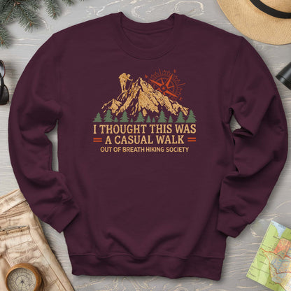 Casual Walk Hiking Sweatshirt
