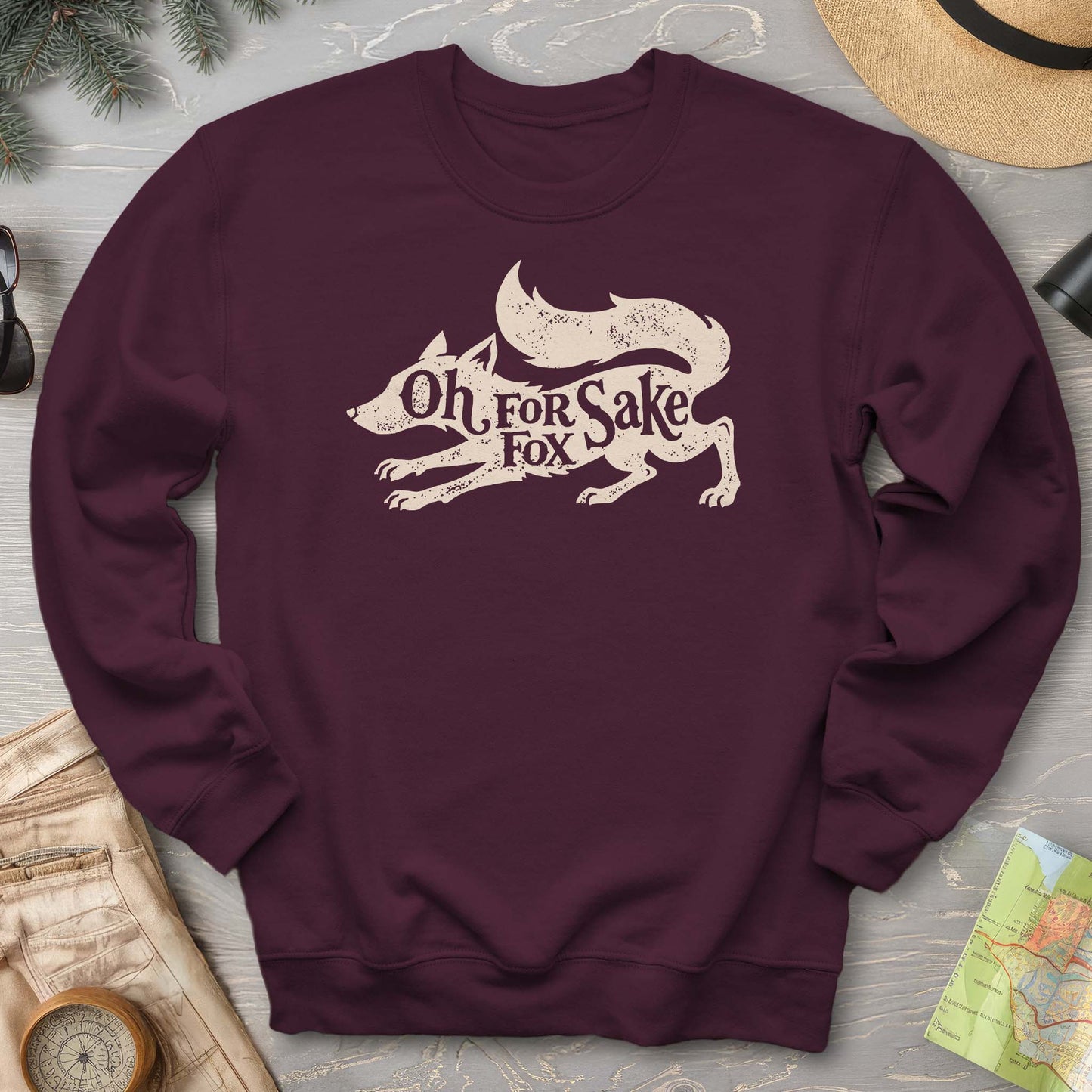 For Fox Sake Sweatshirt