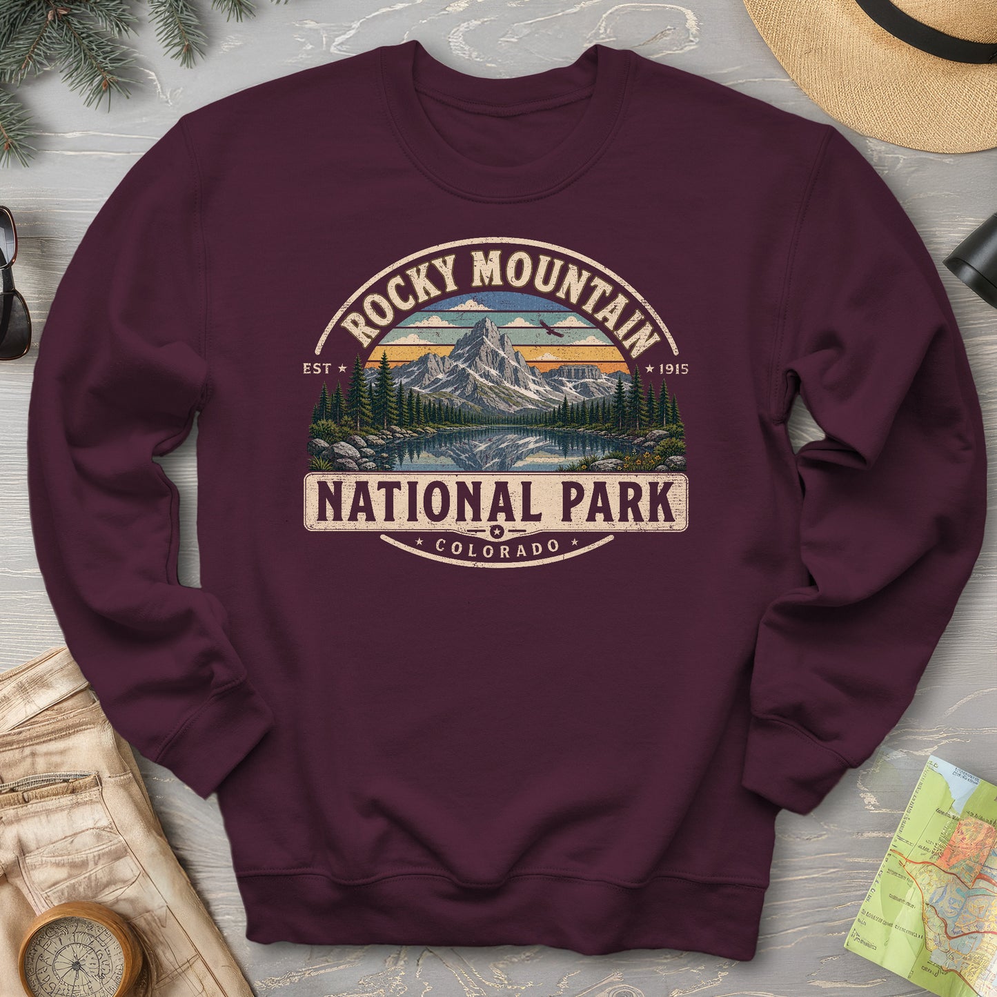 Rocky Mountain Medallion Sweatshirt