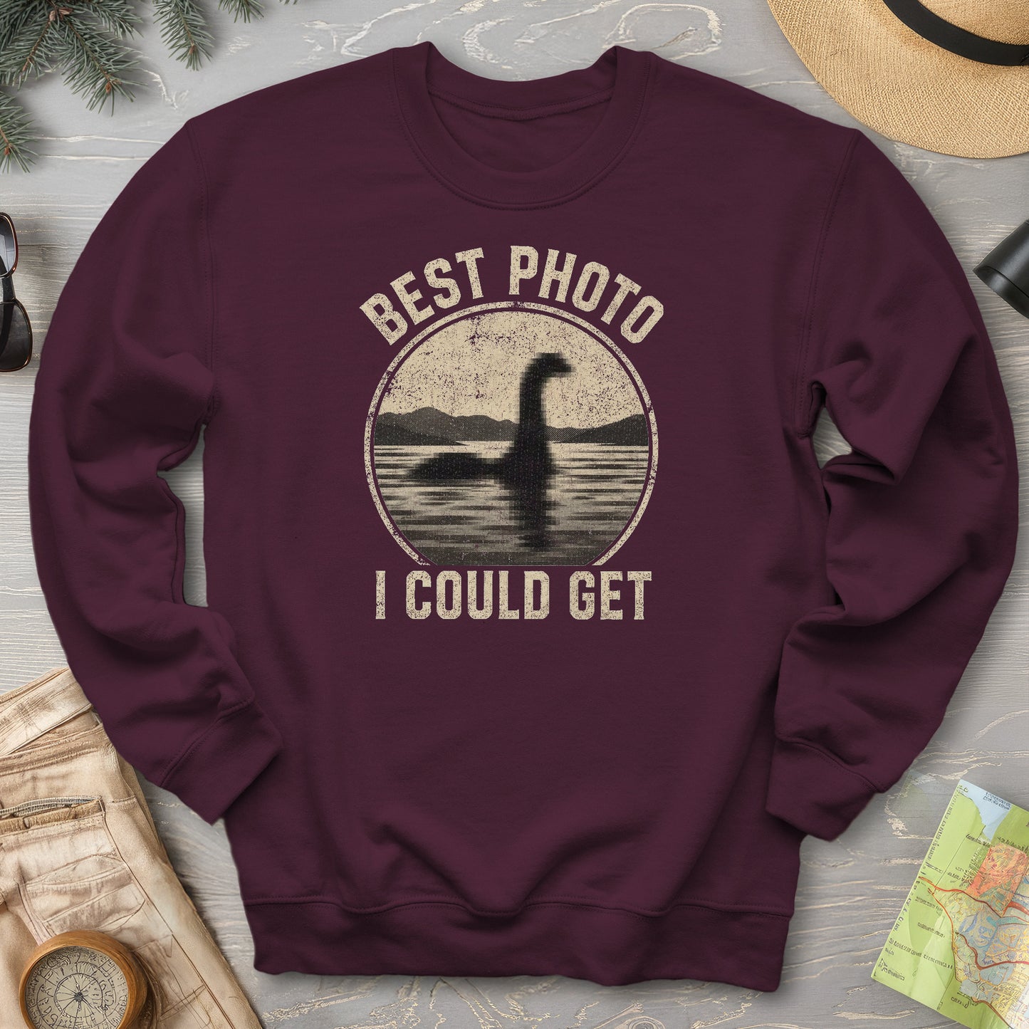 Loch Ness Photo Sweatshirt