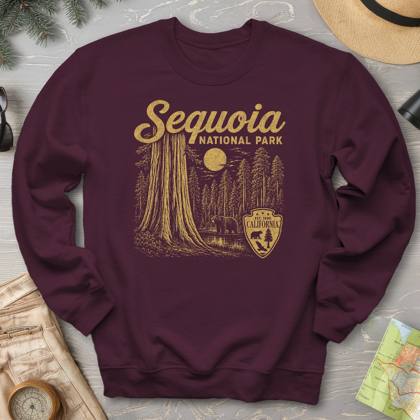 Sequoia Vintage Sketch Sweatshirt