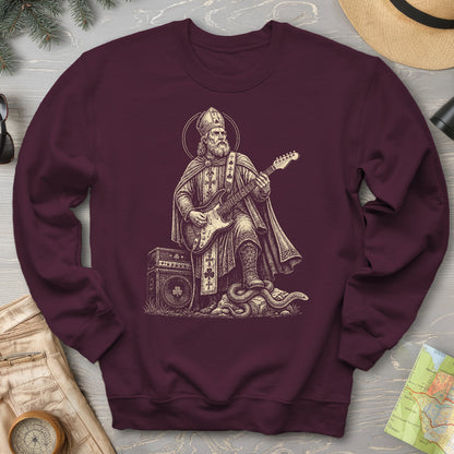 Saint Patrick Guitar Sweatshirt