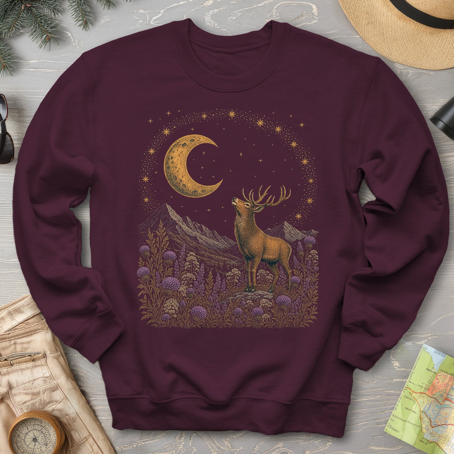 Midnight Stag Sweatshirt