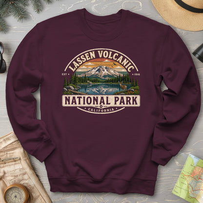 Lassen Volcanic Medallion Sweatshirt