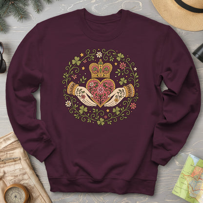 Claddagh Florals Sweatshirt