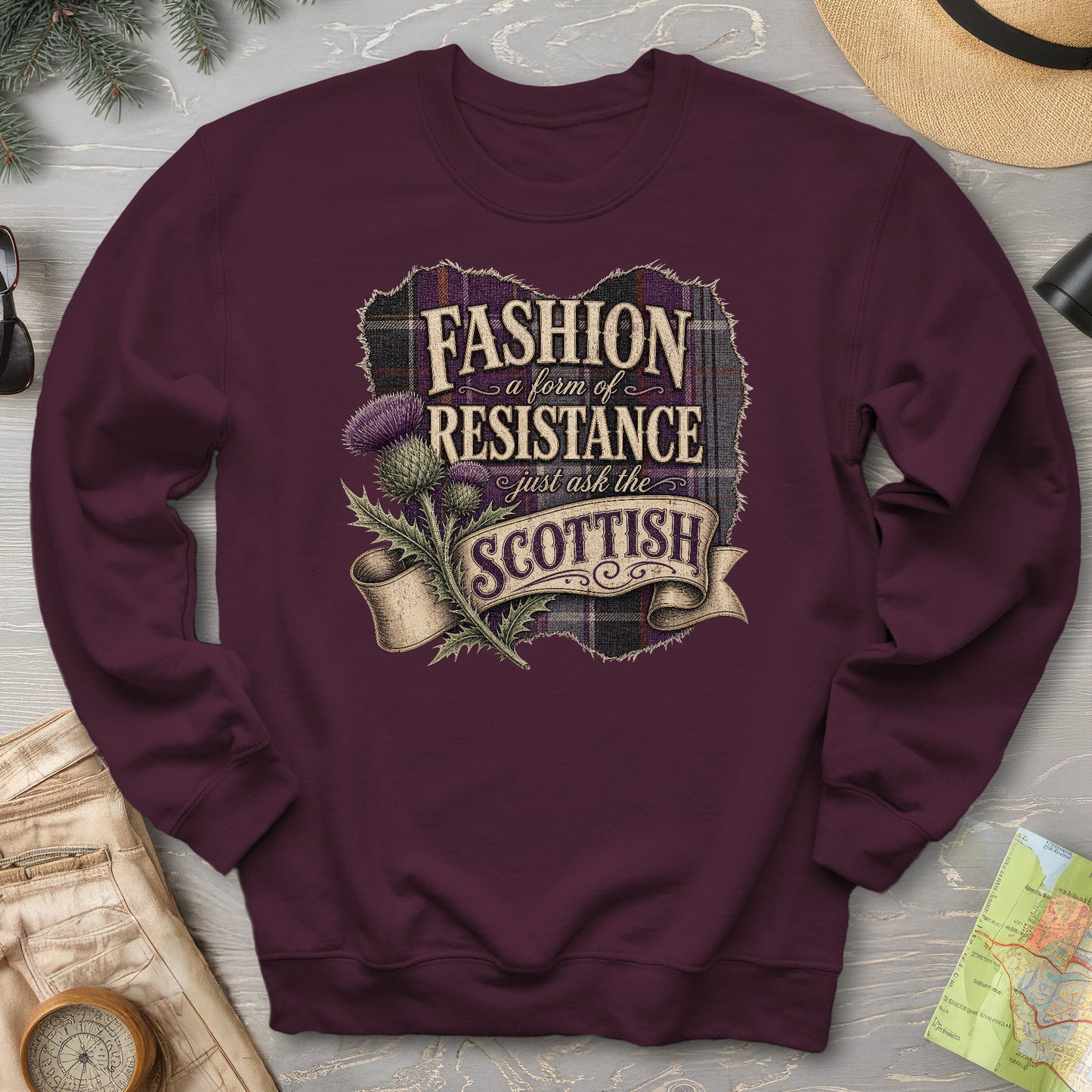 Fashion Resistance Scottish Sweatshirt