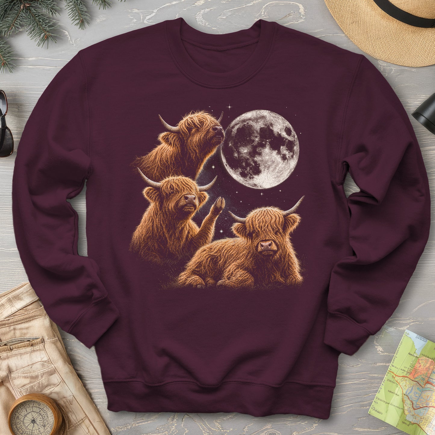 Midnight Coos Throwback Sweatshirt