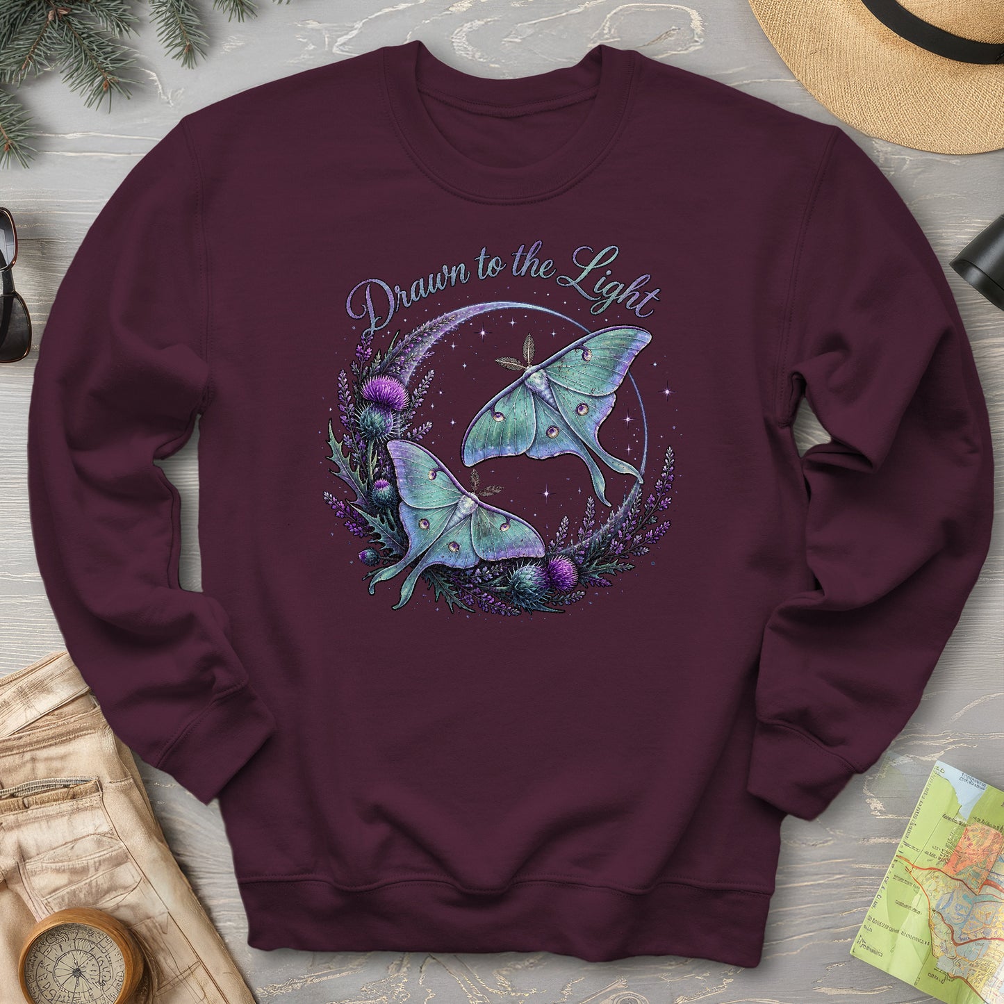 Drawn To The Light Sweatshirt