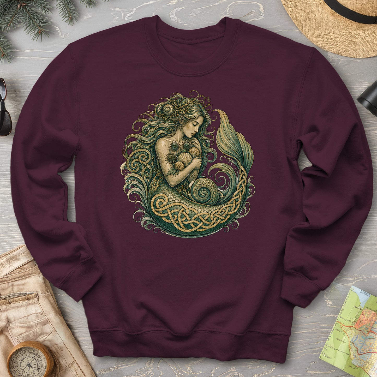 Celtic Mermaid Sweatshirt