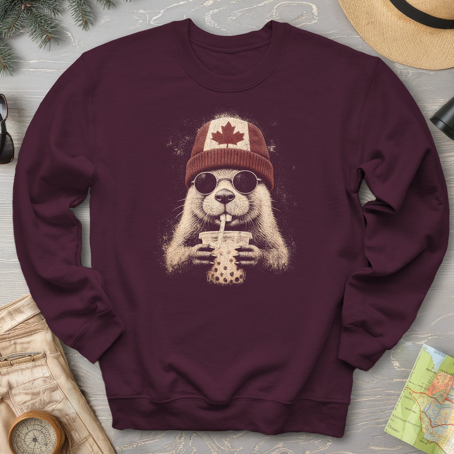 Canada Beaver Attitude Sweatshirt