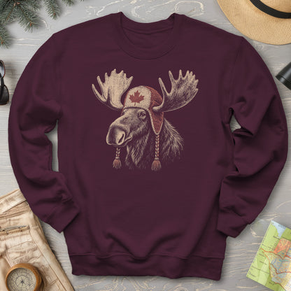 Canada Moose Cap Sweatshirt