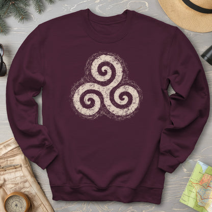 Triskele Charcoal Sketch Sweatshirt