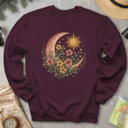 Shamrock Crescent Moon Sweatshirt