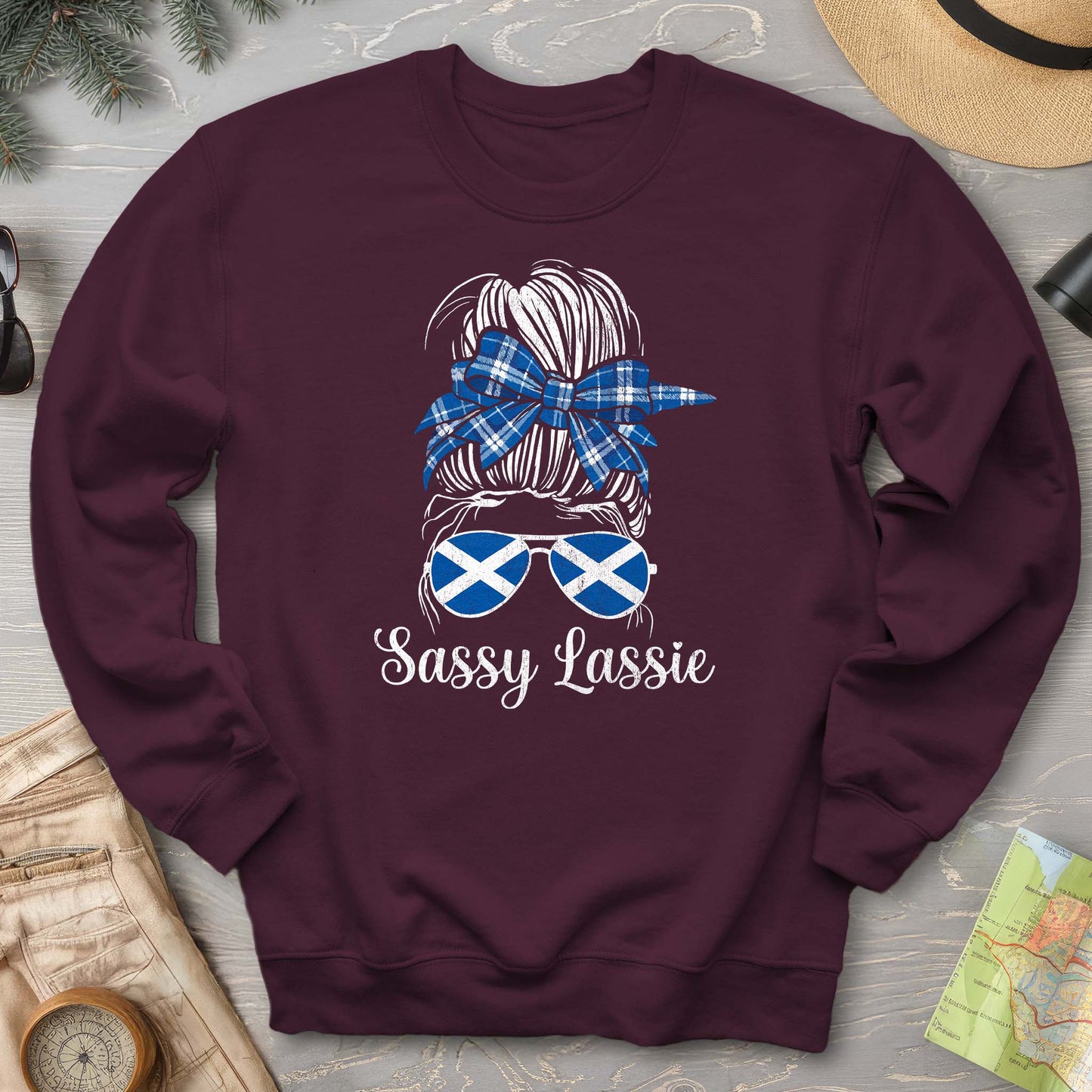 Scottish Sassy Lassy Sweatshirt